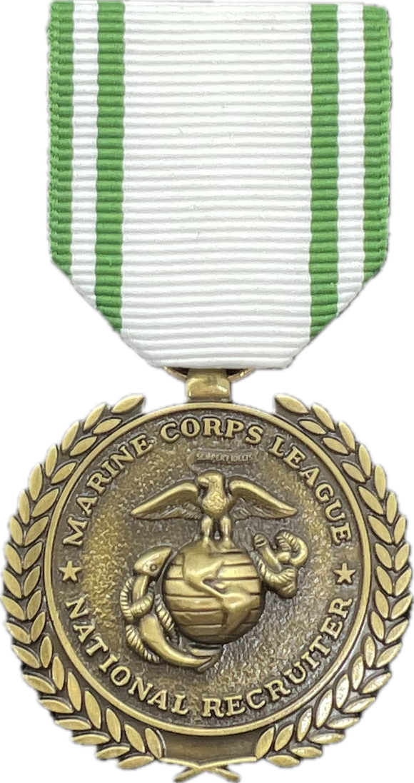 Medals and Ribbons National Recruiter Bronze
