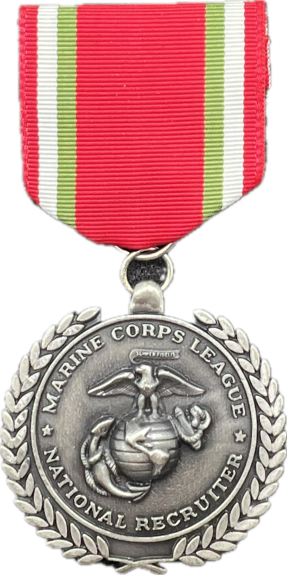 Medals and Ribbons National Recruiter Silver