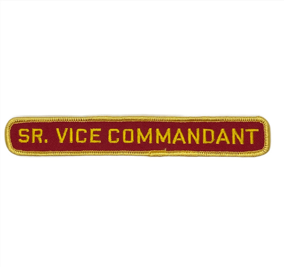 Cap Strip Sr Vice Commandant