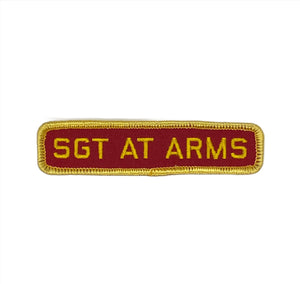 Cap Strip Sgt At Arms