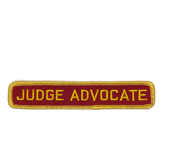 Cap Strip Judge Advocate