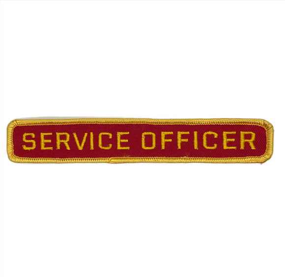 Cap Strip Service Officer