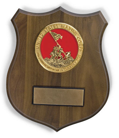 Plaque - Iwo Jima Shield