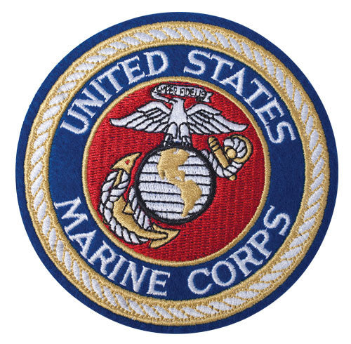 PATCH-USMC LOGO,SEMPER FI - Honoring our Fallen and Supporting Those Left  Behind