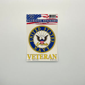 Veteran Navy Sticker
